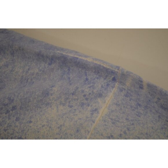 Richmond Flatland 10K Race 1991 Medium Fruit of Loom Shirt Splatter Print Vtg - Picture 7 of 12